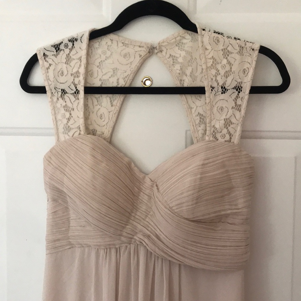 Last Chance Cream formal dress by Samantha Paige - Picture 2 of 6